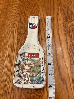 Texas Ceramic spoon holder